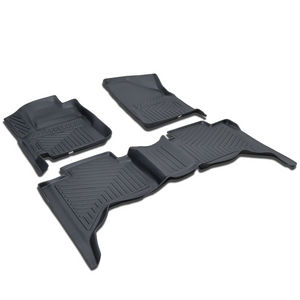 Tapete Bandeja Premium TPE para RAM Dakota 2026 Cabine Dupla — Kit 3 Peças