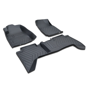 Tapete Bandeja TerraMonte em TPE — Chevrolet S10 Cabine Dupla 2013 a 2026 | Kit 3 Peças