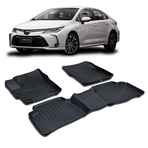Tapete Bandeja Toyota Corolla 2020 A 2026 Sedan Jogo 3 Pçs