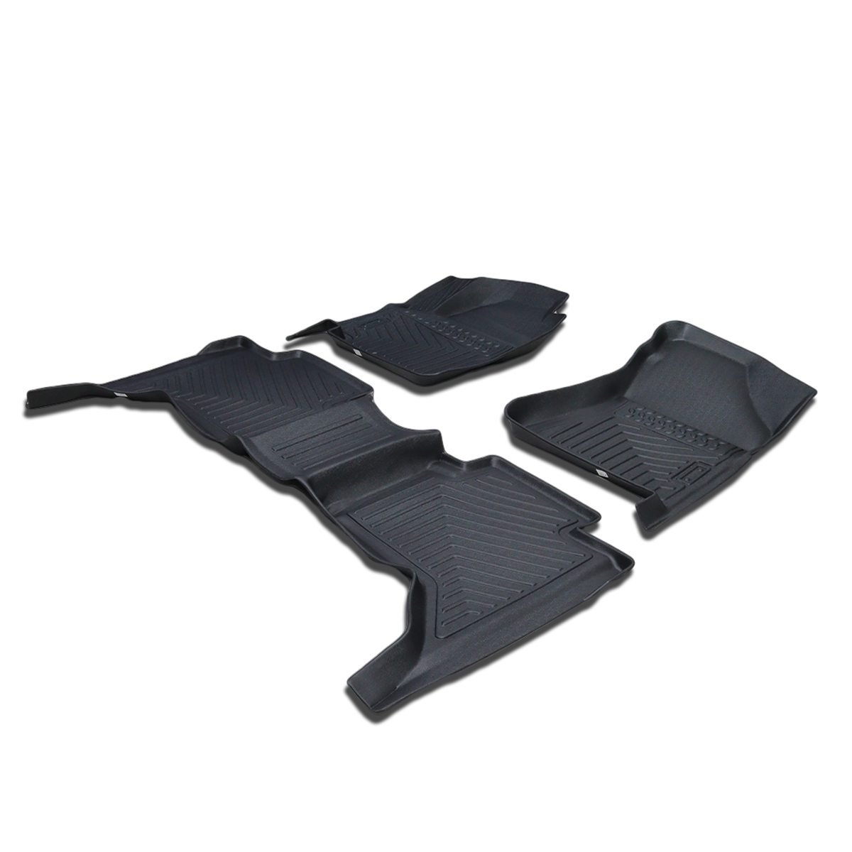Tapete Bandeja Premium TPE para RAM Dakota 2026 Cabine Dupla — Kit 3 Peças
