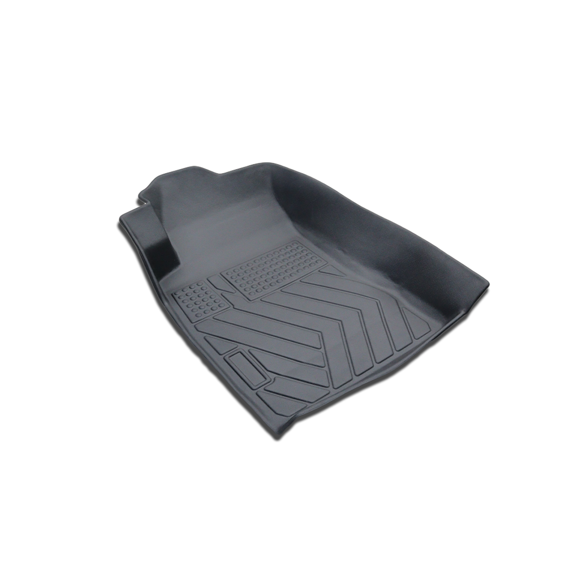 Tapete Bandeja TerraMonte em TPE — Chevrolet S10 Cabine Dupla 2013 a 2026 | Kit 3 Peças
